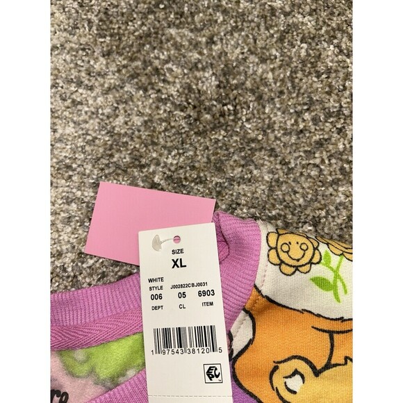 Hybrid Apparel Womens Care Bears Crewneck Sweatshirt Pink XL New - Picture 5 of 6